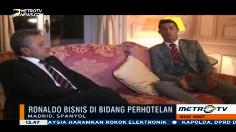 Cristiano Ronaldo Terjuni Bisnis Perhotelan