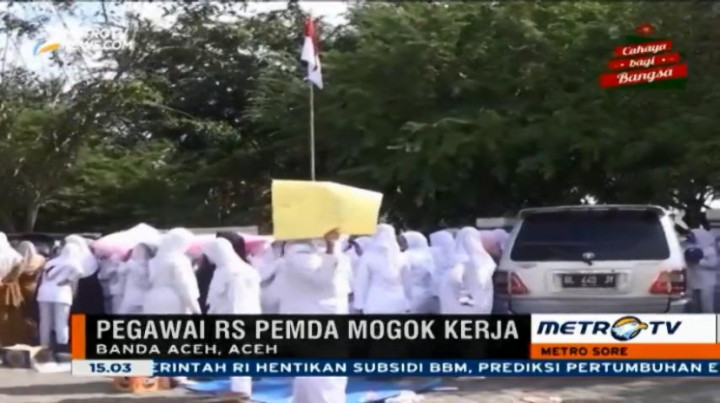 Pegawai RS Mogok Kerja, Ratusan Pasien Terlantar