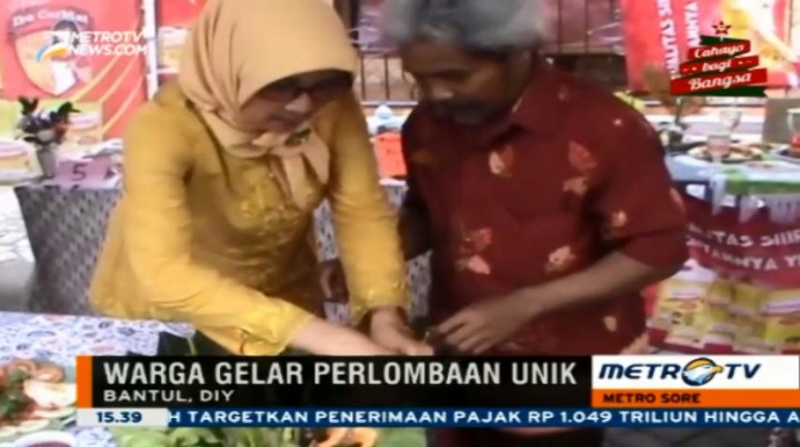 Peringati Hari Ibu, Para Ayah di Yogyakarta Ikuti Berbagai Lomba