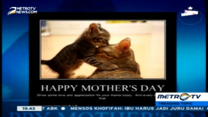 Ucapan Selamat Hari Ibu Banjiri Media Sosial