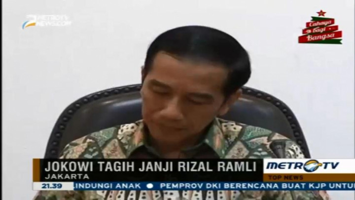 Jokowi Tagih Janji Rizal Ramli Pangkas <i>Dwelling Time</i> 