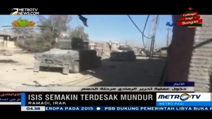 Tentara Irak Mulai Ambil Alih Kota Ramadi dari Tangan ISIS