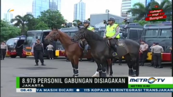 Polda Metro Jaya Kerahkan 8.978 Personel Operasi Lilin 2015