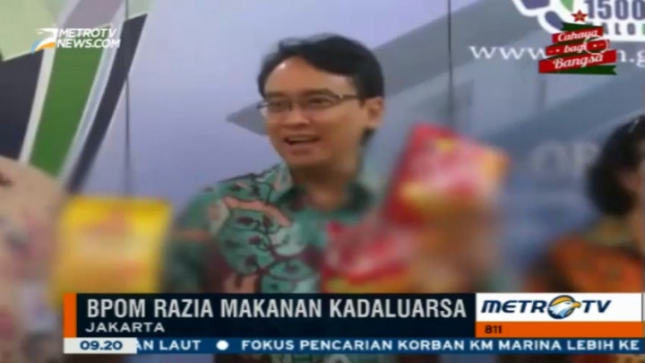 Razia Produk Tanpa Ijin, BPOM Menyita Barang Senilai Rp5 M