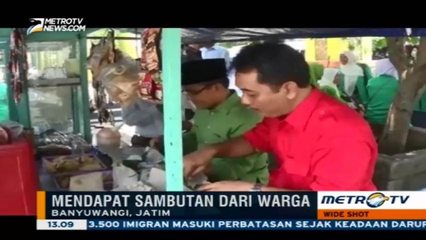 Pasangan Anas-Yusuf Rayakan Kemenangan Pilkada di Warung Kaki Lima