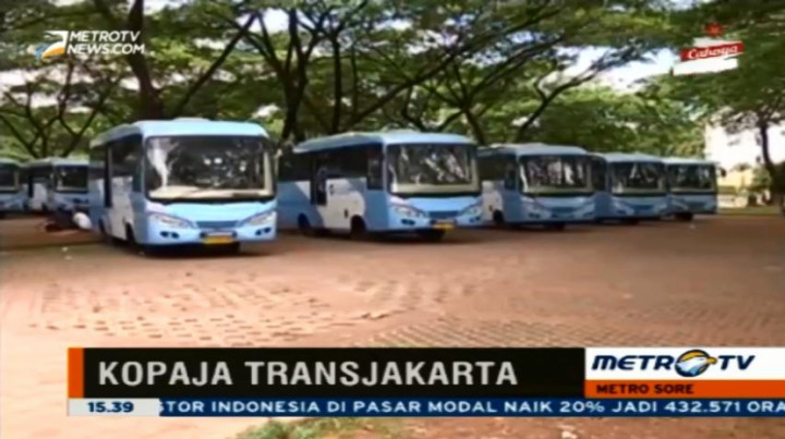 320 Kopaja Modern Resmi Gabung TransJakarta
