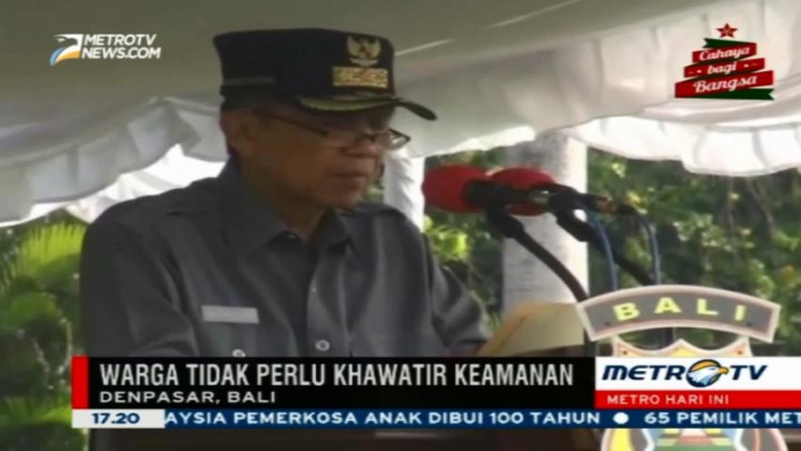 Warga Diimbau Tak Khawatirkan Pengamanan di Bali Jelang Natal