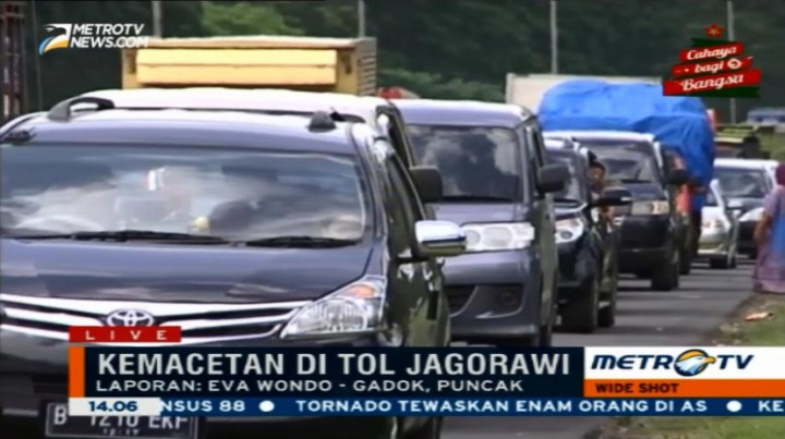 Hari Ini, Empat Ribu Kendaraan Melintasi Tol Jagorawi per Jam 