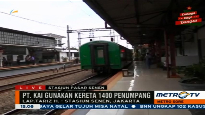 Antisipasi Lonjakan Penumpang, PT KAI Operasikan Kereta Api Terpanjang 