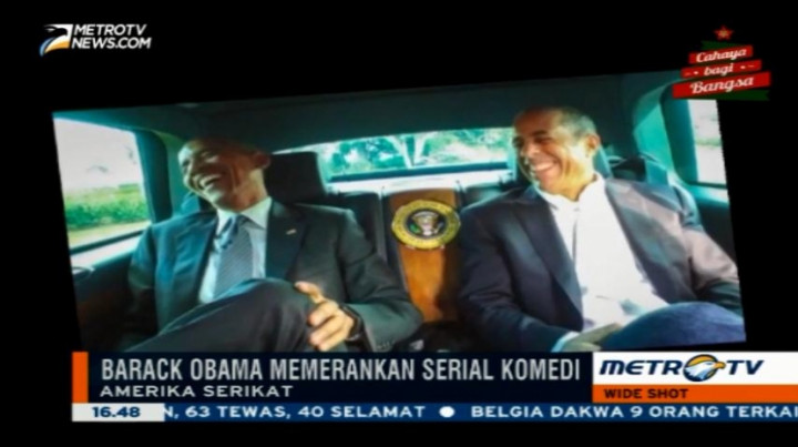 Obama Jadi Tamu Pertama `Comedians in Cars Getting Coffee` Season 7