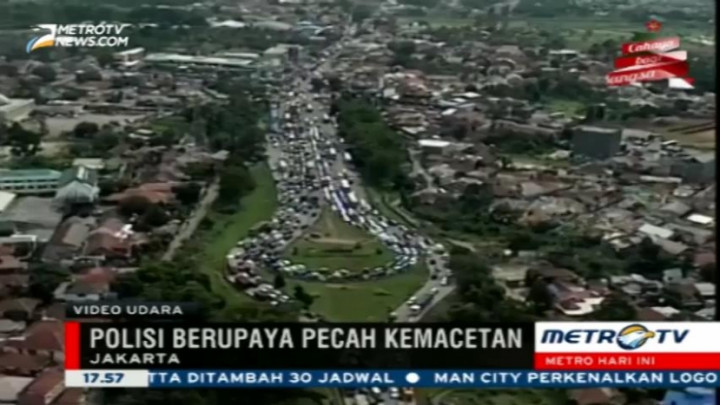 Pantauan Udara Arus Lalin Ibukota  