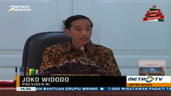 Ini Pesan Jokowi untuk Para Menteri Menghadapi 2016