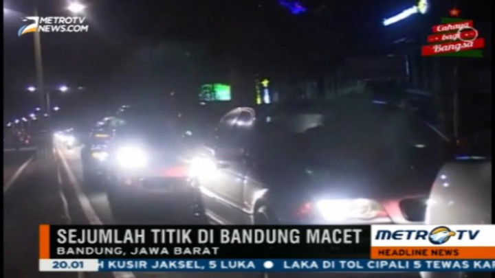Libur Natal, Sejumlah Daerah di Bandung Macet 