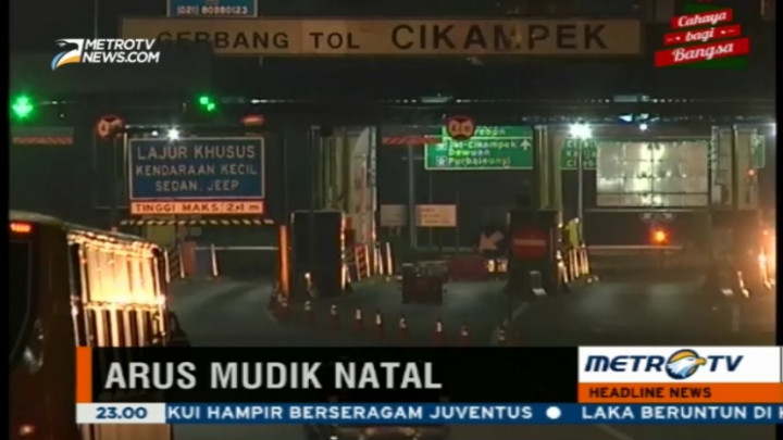 Kondisi Tol Cikampek Berangsur Normal