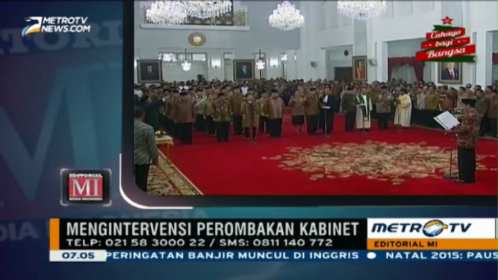 Mengintervensi Perombakan Kabinet