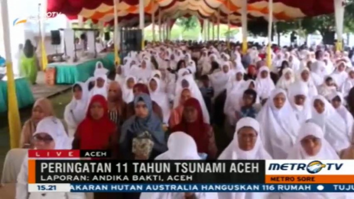 Pemerintah Aceh Gelar Zikir Akbar Peringati 11 Tahun Tsunami