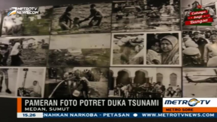 Komunitas Fotografer Medan Pamerkan Foto Potret Duka Tsunami