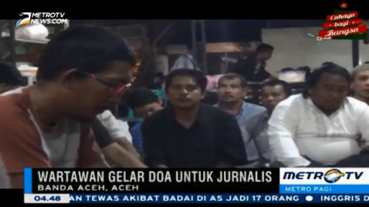 Wartawan Aceh Gelar Doa Bersama Kenang 27 Jurnalis yang Wafat dalam Tsunami