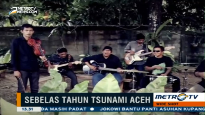Jadi Korban, Teuku Dadek Ciptakan Lagu Tentang Tsunami