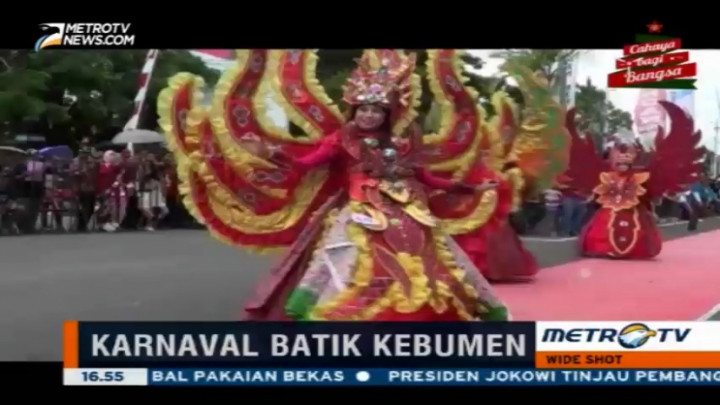 Karnaval Budaya Meriahkan Hari Jadi Kabupaten Kebumen ke-80 