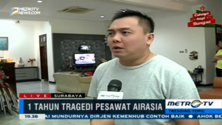 Keluarga Korban AirAsia: Kehadiran Mereka Masih Kami Rasakan