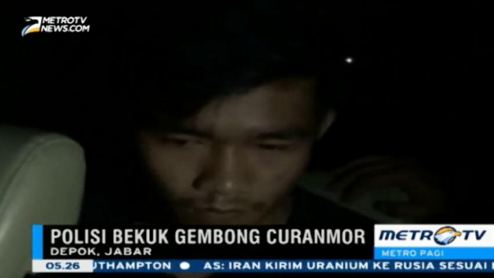 Gembong Pelaku Curanmor di Wilayah Jabodetabek Dicokok