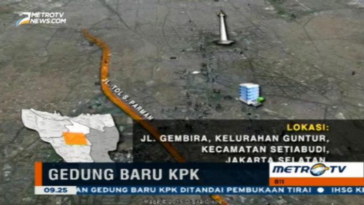 Ini Lokasi Gedung Baru KPK