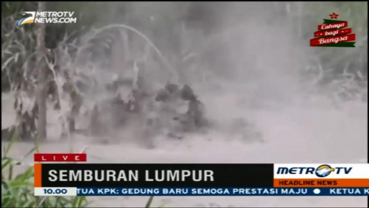 Semburan Lumpur Panas Muncul di Sekitar Pengeboran Pertamina