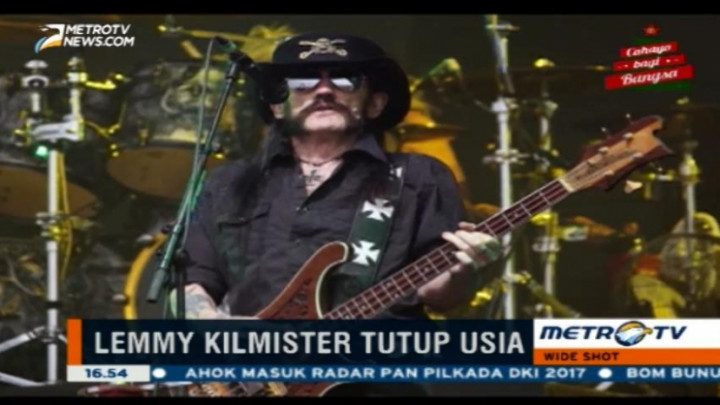 Vokalis Motorhead Lemmy Kilmister Meninggal Dunia