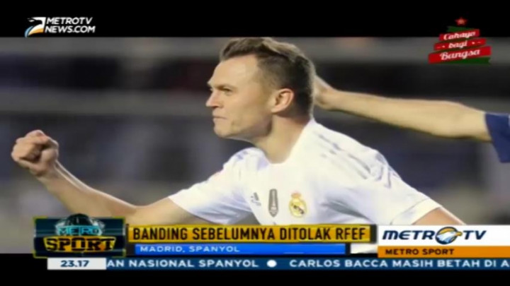 Banding Real Madrid Kembali Ditolak
