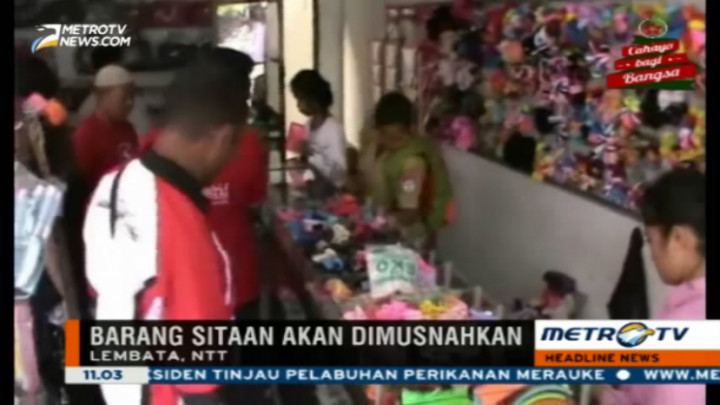 Ratusan Kosmetik Ilegal di Lembata Disita Petugas