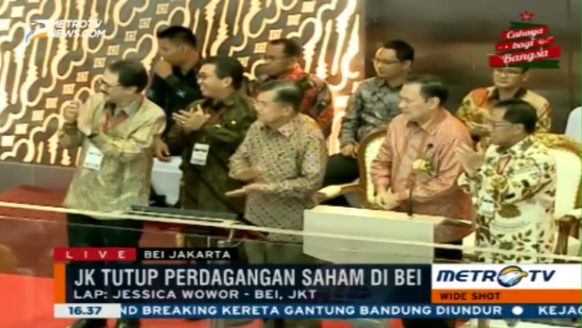 Jelang Penutupan, IHSG Menguat 0,52%
