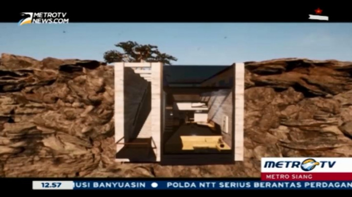 Konsep Rumah Unik yang Hemat Lahan dan Ramah Lingkungan