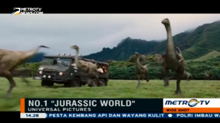 'Jurassic World' Sandang Gelar Film Berpendapatan Tertinggi 2015