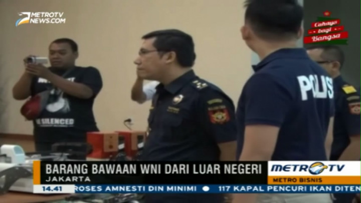 Bea Cukai Tanjung Priok Sita Barang Ilegal Senilai Rp1 M