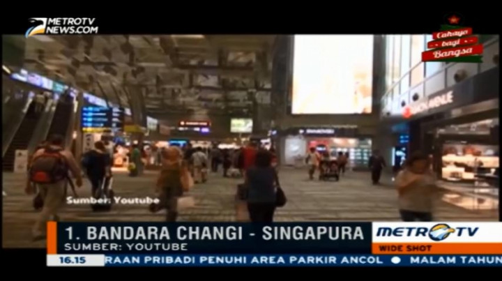Changi Jadi Bandara Terbaik di Dunia Versi Wide Shot