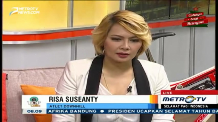 Risa Suseanty, Ratu Downhill Indonesia (1)