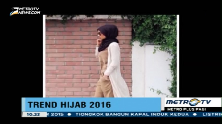 Gaya Minimalis dan Santun Jadi Tren Hijab 2016