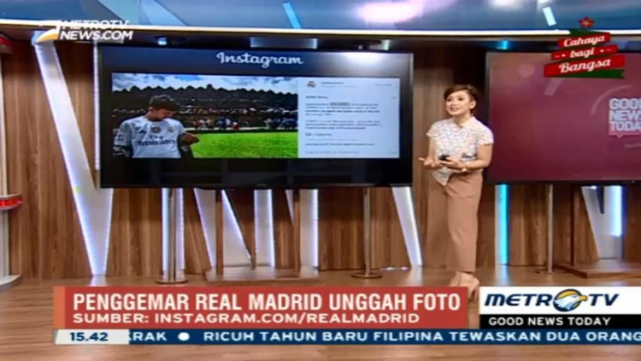Wah, Foto Pemuda Madura Ini Masuk Instagram Real Madrid