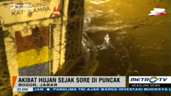 Bogor Diguyur Hujan Deras, Katulampa Siaga III