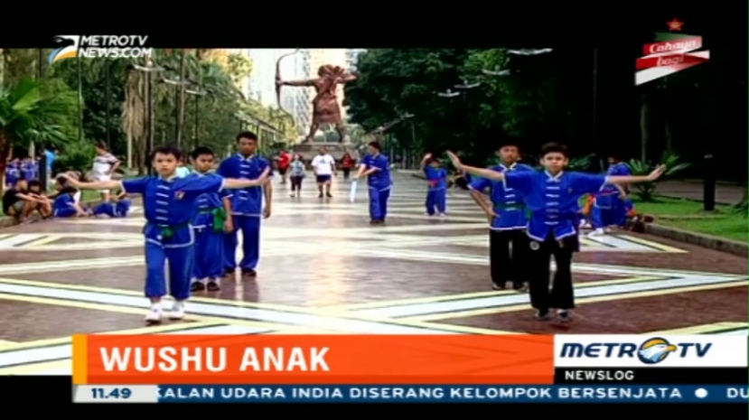 Olahraga Wushu untuk Anak 