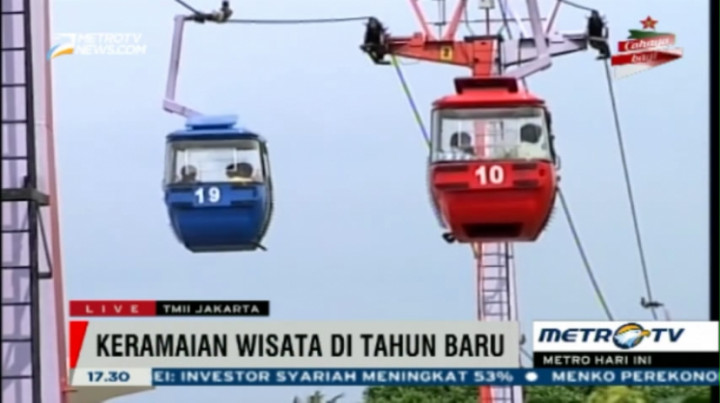 Jumlah Pengunjung TMII di Awal Tahun Meningkat 37%