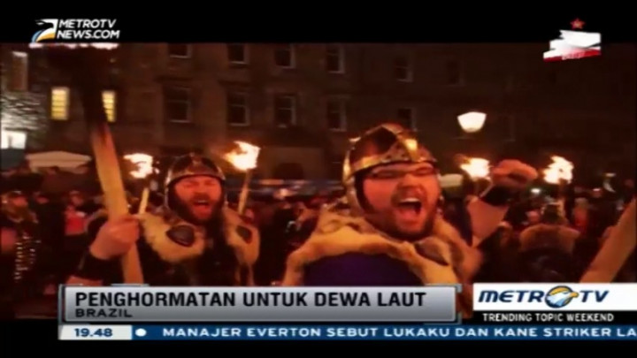 Tiga Tradisi Unik Sambut Tahun Baru di Beberapa Negara