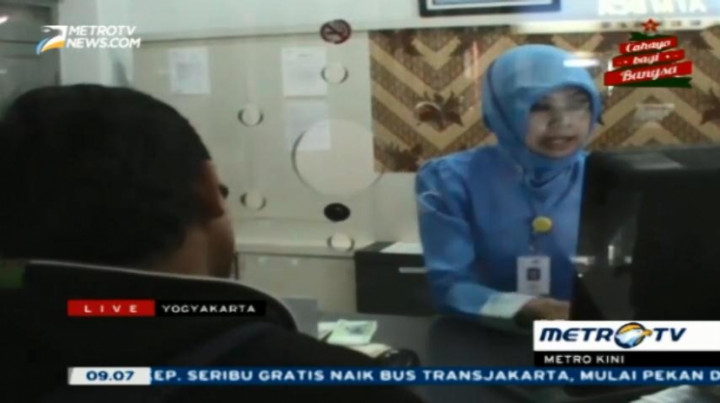 Arus Balik Liburan, PT KAI Daop 6 Sudah Berangkatkan 430 Ribu Penumpang 