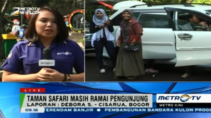 Hari Terakhir Libur, Taman Safari Masih Ramai Pengunjung