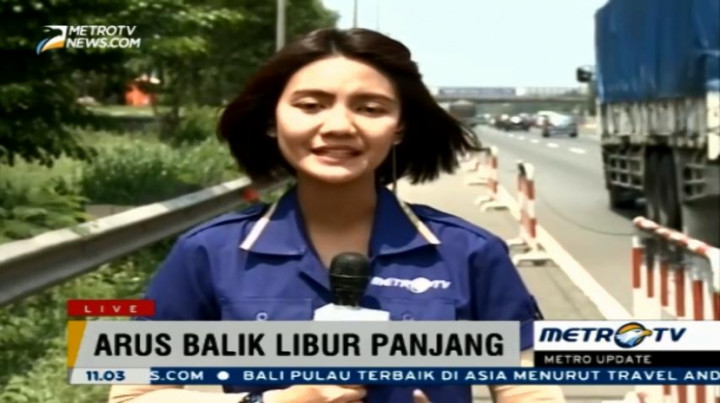 Antisipasi Kemacetan, <i>Contra Flow</i> akan Diberlakukan di Tol Cikampek 