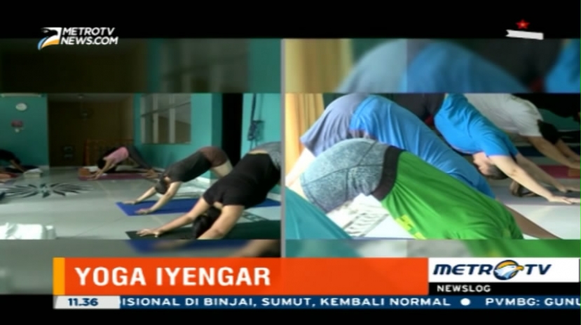 Latih Postur Tubuh dan Pernafasan dengan Yoga Iyengar 