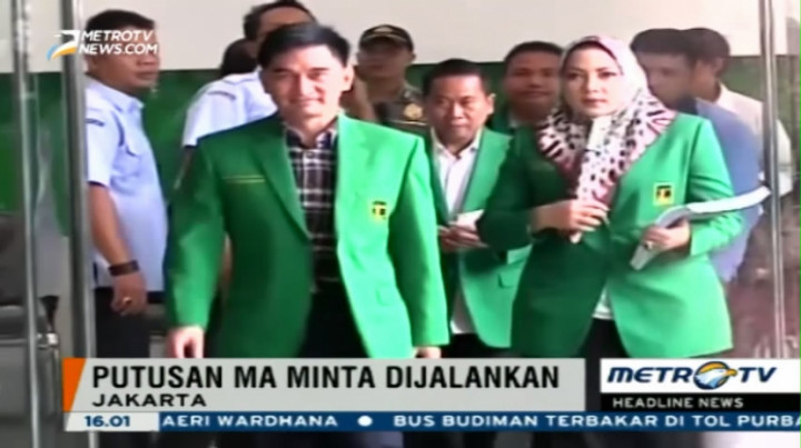 PPP Kubu Djan Faridz Minta SK Kepengurusan Muktamar Surabaya Dicabut