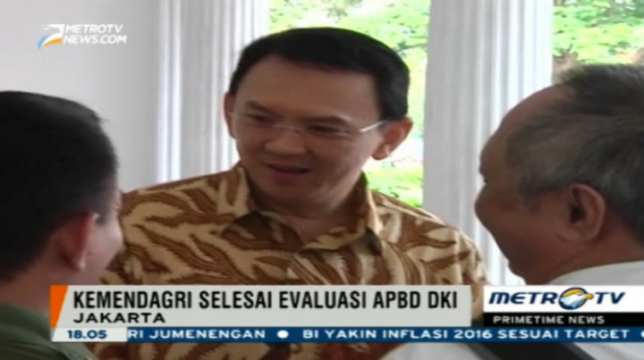 Pemprov DKI Jakarta Terima Revisi APBD 2016