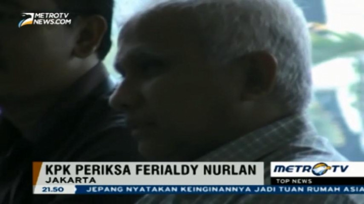 KPK Periksa Ferialdy Noerlan dalam Kasus RJ Lino